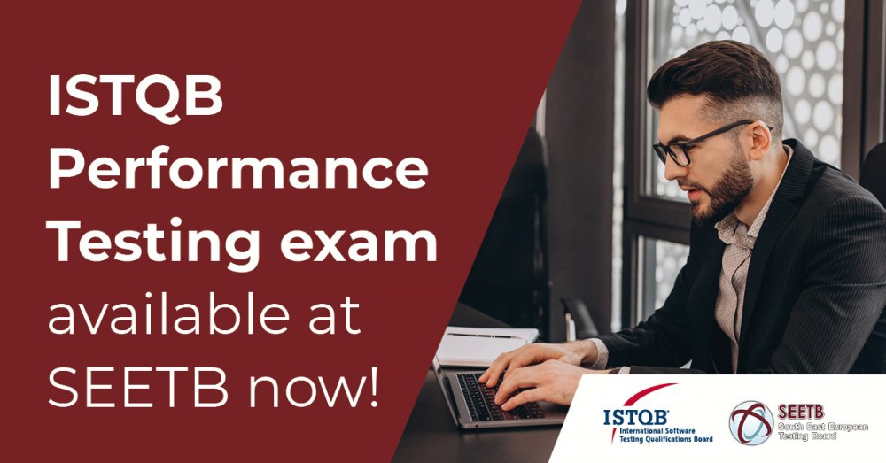 The ISTQB Specialist Level Performance Testing is now at SEETB!