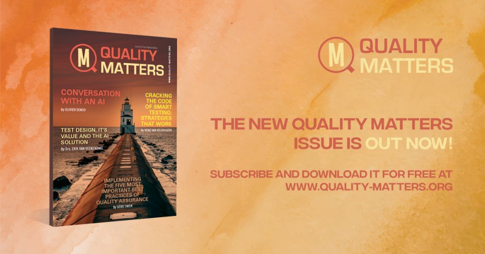 Celebrating Tester’s Day with the 20th Edition of Quality Matters Magazine!
