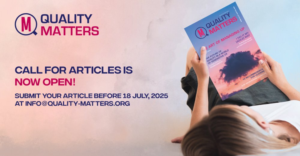 Call for Articles Now Open for the Next Issue of Quality Matters Magazine!
