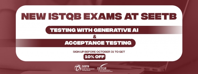 New ISTQB® Specialist Level Exams Now Available at SEETB - Plus 10% Off Until October 31!