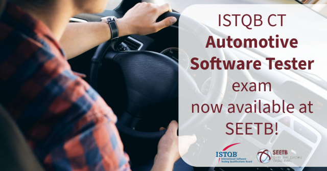 Announcing the ISTQB Specialist Level Automotive Software Tester Certification at SEETB