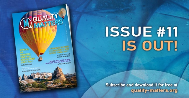 The 11th edition of Quality Matters magazine is now out!